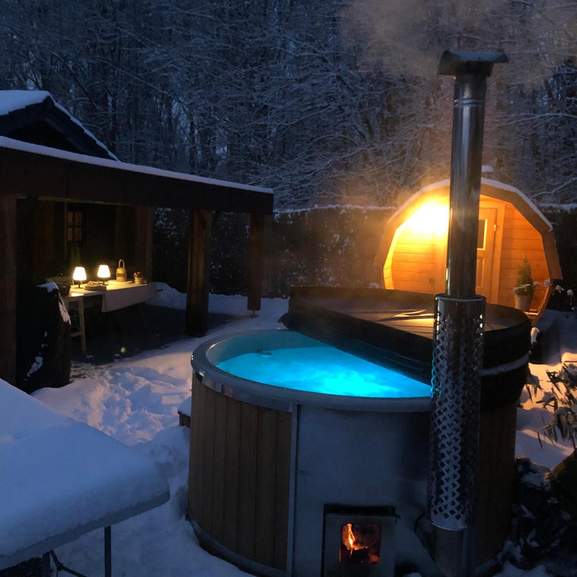 Au Bien-Etre A Deux Villa Spa Buitenkant foto